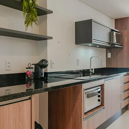 Belissimo Studio Com Vista Mar Em Coqueiros Wz3631 Florianopolis Exterior photo